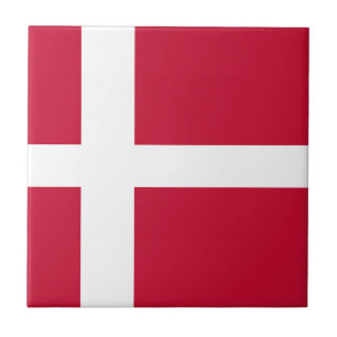Flag of Denmark Tile