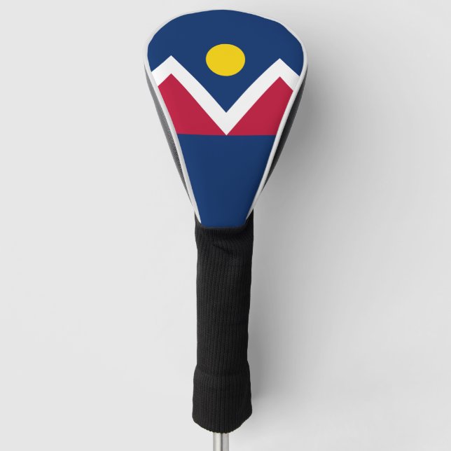Flag of Denver, Colorado Golf Head Cover (Front)