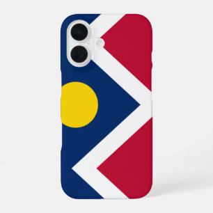 Flag of Denver, Colorado iPhone 16 Case