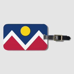 Flag of Denver, Colorado Luggage Tag