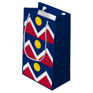 Flag of Denver, Colorado Small Gift Bag