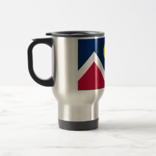 Flag of Denver, Colorado Travel Mug