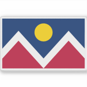 Flag of Denver, Colorado, USA