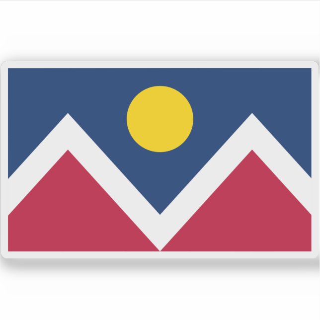 Flag of Denver, Colorado, USA (Front)