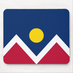 Flag of Denver (Colorado, USA) Mouse Pad