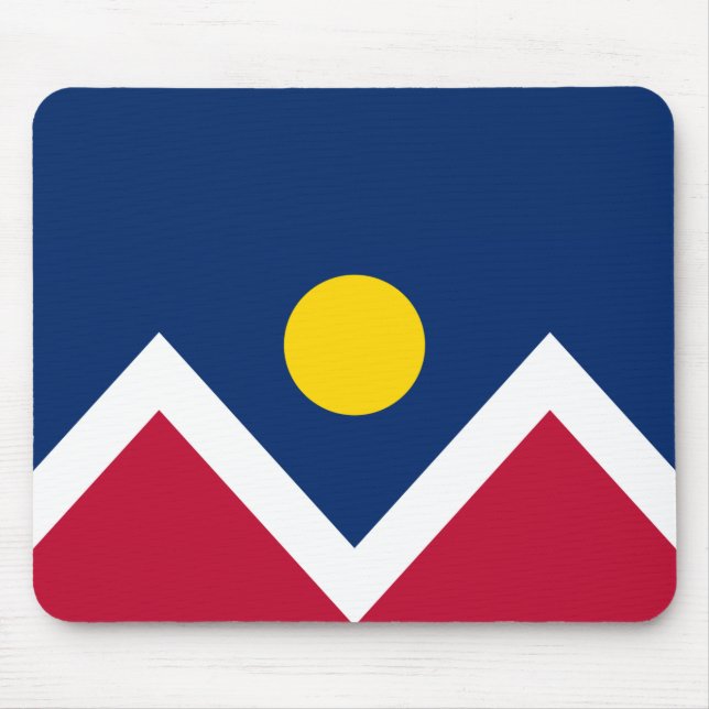 Flag of Denver (Colorado, USA) Mouse Pad (Front)