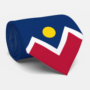 Flag of Denver (Colorado, USA) Tie