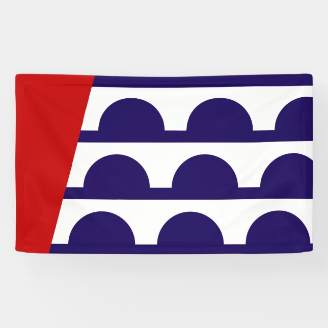 Flag of Des Moines (Iowa City) Banner (Horizontal)