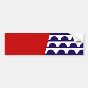 Flag of Des Moines (Iowa City) Bumper Sticker