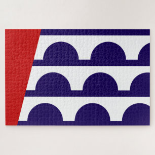 Flag of Des Moines (Iowa City) Jigsaw Puzzle