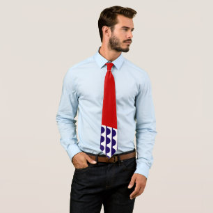 Flag of Des Moines (Iowa City) Tie