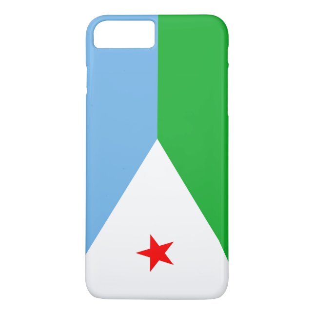 Flag of Djibouti Case-Mate iPhone Case (Back)