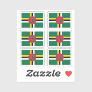 Flag of Dominica Collection pack of 6