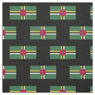 Flag of Dominica Fabric