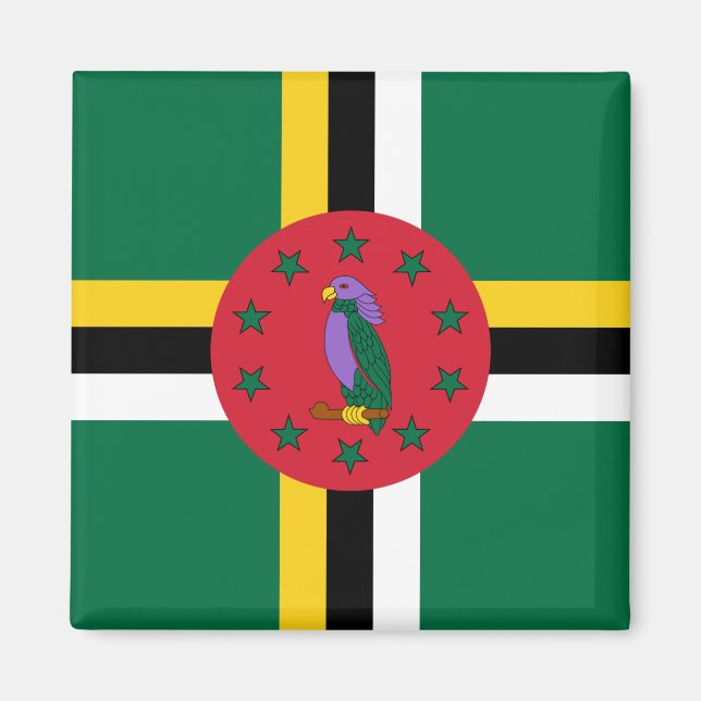 Flag of Dominica Magnet (Front)