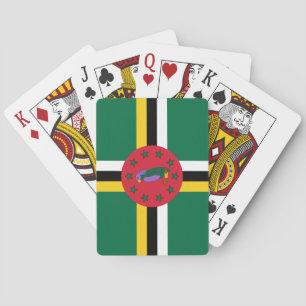 Flag of Dominica Playing Cards