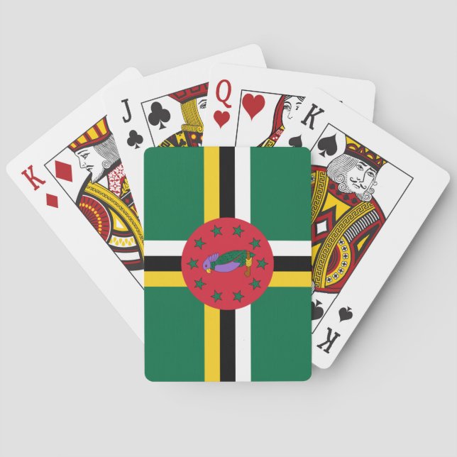 Flag of Dominica Playing Cards (Back)