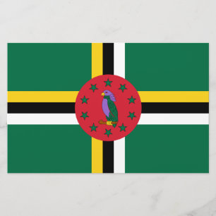 Flag of Dominica Stationery