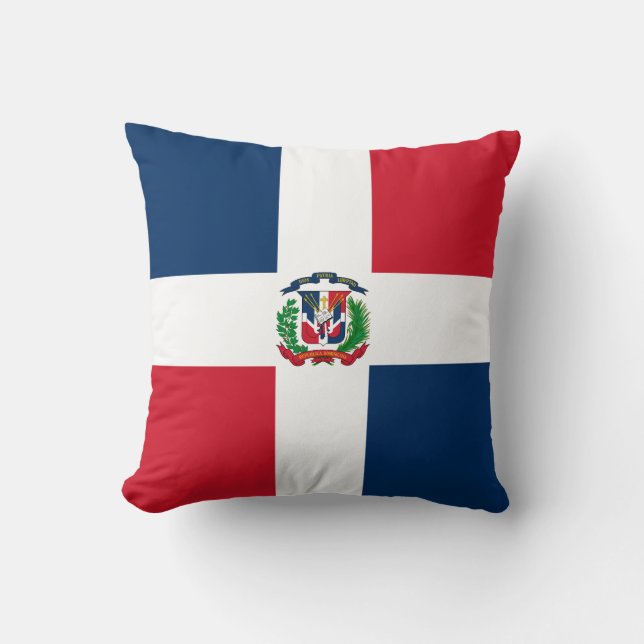 Flag of Dominican Republic Cushion (Front)