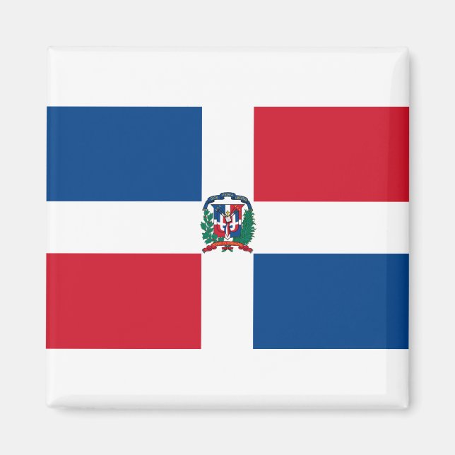 Flag of Dominican Republic Magnet (Front)