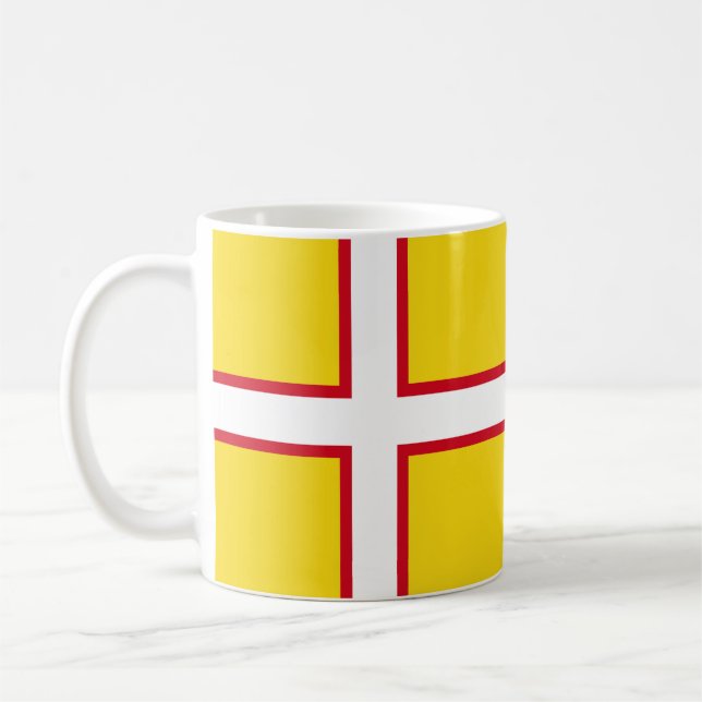 Flag of Dorset Coffee Mug (Left)