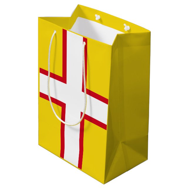 Flag of Dorset Gift Bag (Back Angled)