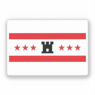 Flag of Drenthe province, Netherlands