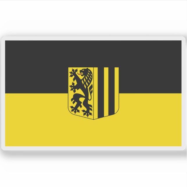 Flag of Dresden, Germany (Front)