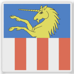 Flag of Dübendorf (Duebendorf), Switzerland