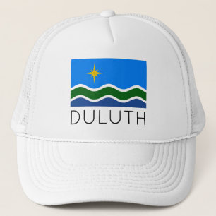 Flag of Duluth, MN Trucker Hat