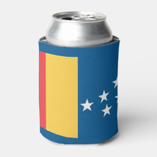 Flag of Durham, North Carolina Can Cooler