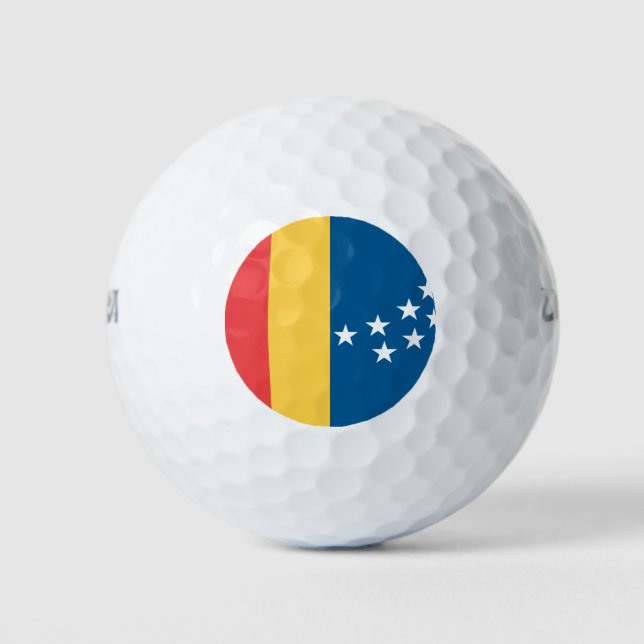 Flag of Durham, North Carolina Golf Balls (Front)