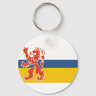 Flag of Dutch Limburg Key Ring