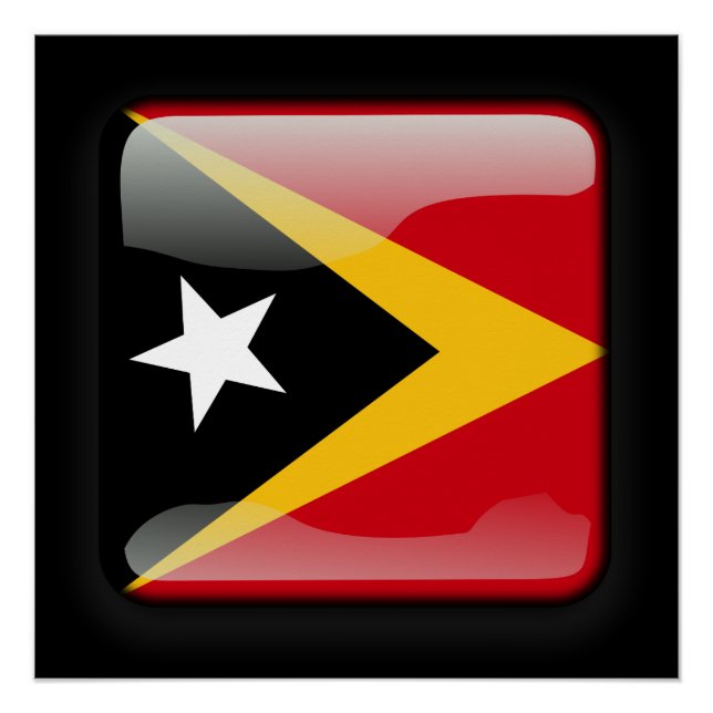 Flag of East Timor Poster (Front)