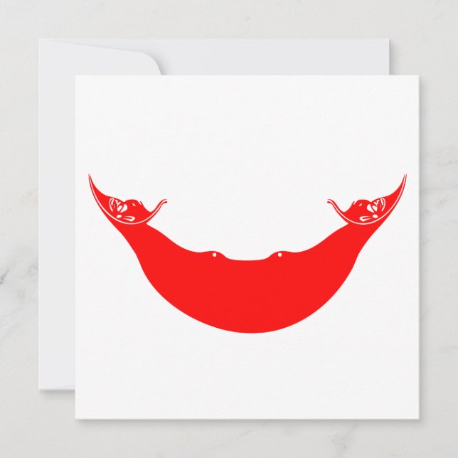 Flag of Easter Island (Rapa Nui) Card (Front)