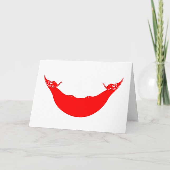 Flag of Easter Island (Rapa Nui) Card (Front)