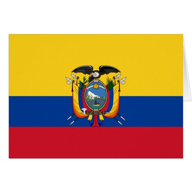 Flag of Ecuador (Front Horizontal)