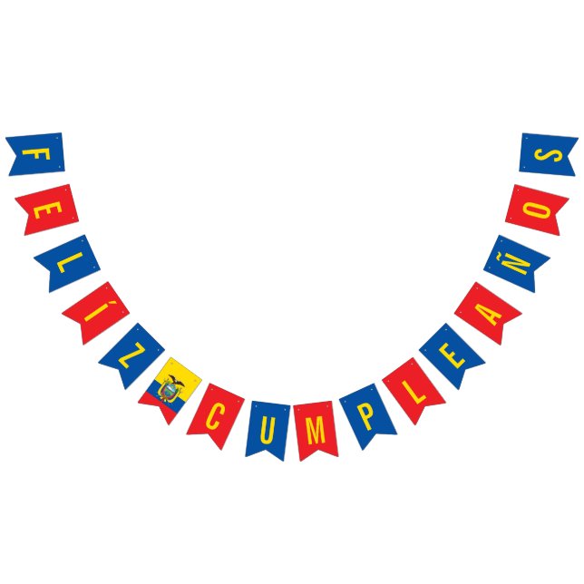 Flag of Ecuador Birthday Party Decorations (All)