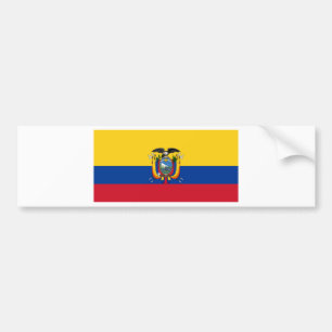 Flag of Ecuador Bumper Sticker