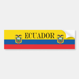 Flag of Ecuador Bumper Sticker
