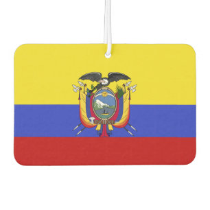 Flag of Ecuador Car Air Freshener