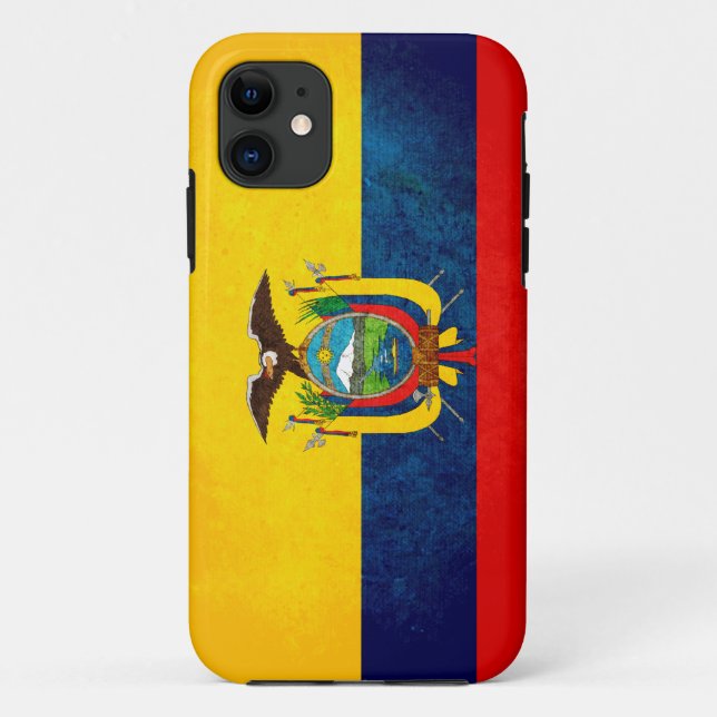 Flag of Ecuador Case-Mate iPhone Case (Back)