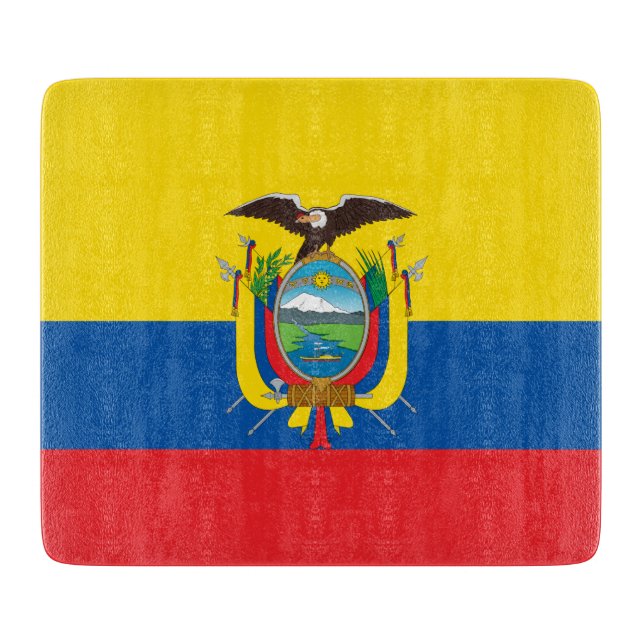 Flag of Ecuador Cutting Board (Front)