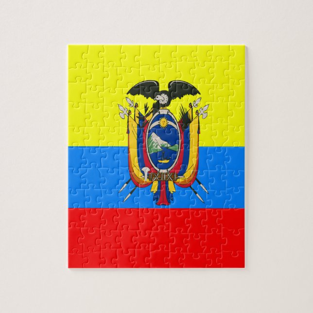 Flag of Ecuador Jigsaw Puzzle (Vertical)