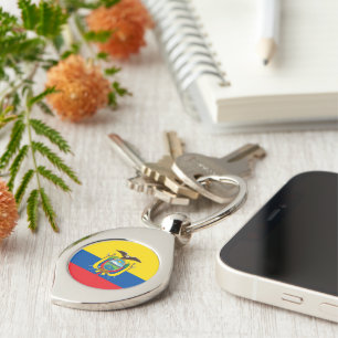 Flag of Ecuador Key Ring