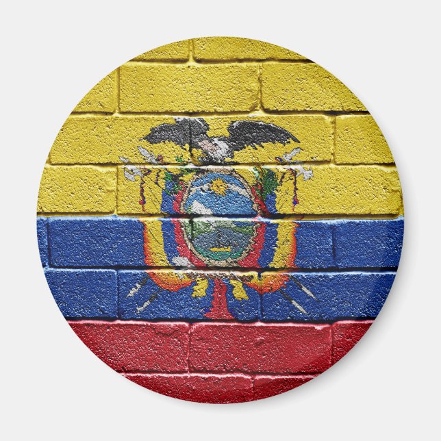 Flag of Ecuador Magnet (Front)