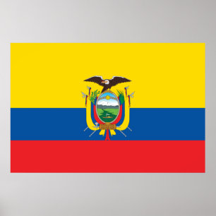 Flag of Ecuador Poster