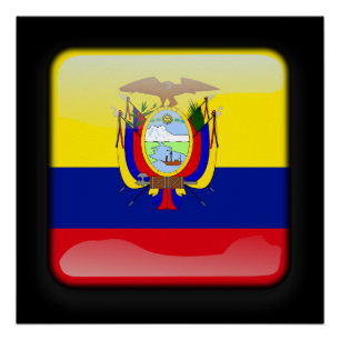 Flag of Ecuador Poster