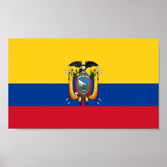 Flag of Ecuador Poster (Front)