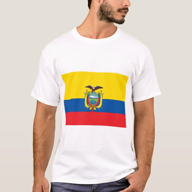 Flag of Ecuador T-Shirt (Front)